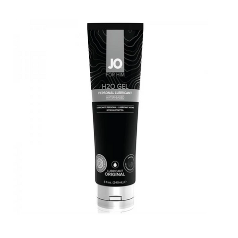 Jo For Him H2O Gel Original Water-Based Personal Lubricant Lube 8 fl. oz. / 240 ml