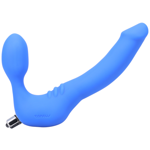 Tantus Strapless Slim Azure Medium - TS47470