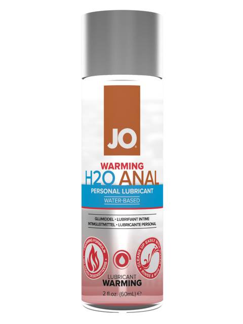 JO H2O Anal - Warming - Lubricant 2 floz / 60 mL