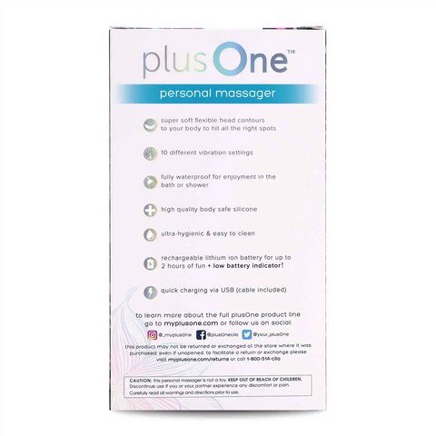 plusOne Personal Massager