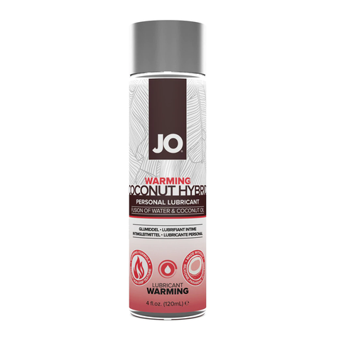 JO Silicone Free Hybrid - Warming - Lubricant 4 floz / 120 mL