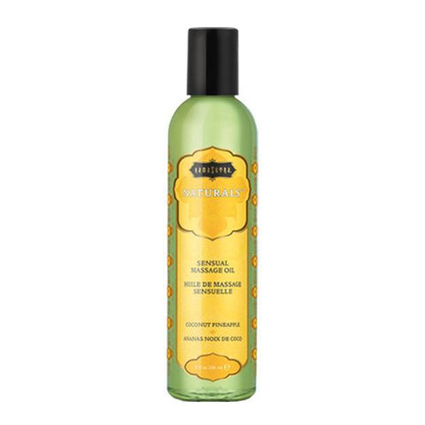 Kama Sutra Naturals Massage Oil Coconut Pineapple 8oz