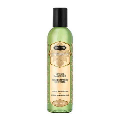 Kama Sutra Naturals Massage Oil Vanilla Sandalwood 8oz