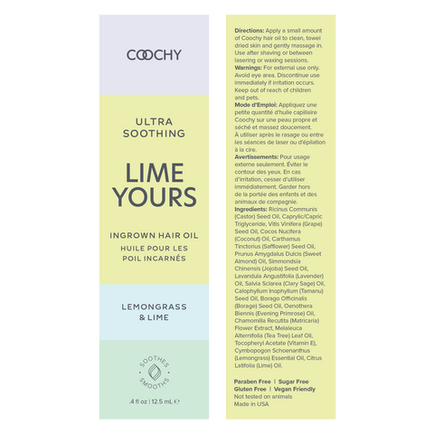 HP2702 - COOCHY ULTRA Ultra Soothing Ingrown Hair Oil .4 oz