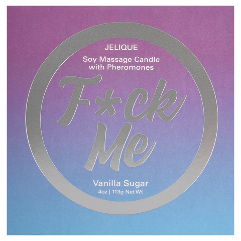 SOY MASSAGE CANDLE F*CK ME VANILLA SUGAR 4 FL OZ