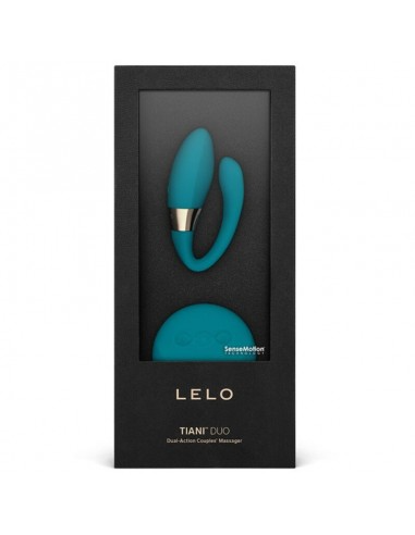 LELO TIANI DUO Vibrating Couples Massager, Ocean Blue