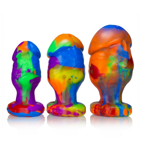 HONCHO-2, buttplug, RAINBOW, Medium