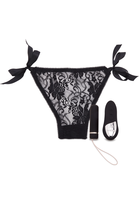 Nu Sensuelle PLEASURE PANTY - BLACK