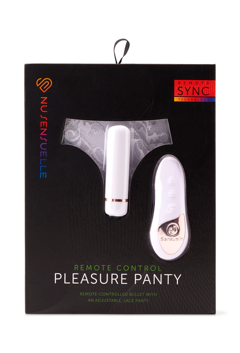 Nu Sensuelle PLEASURE PANTY - WHITE