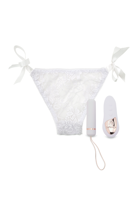 Nu Sensuelle PLEASURE PANTY - WHITE