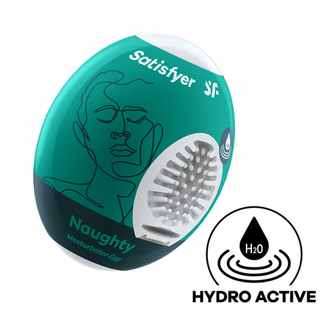 Satisfyer Masturbator Egg Single (Naughty) Dark Green