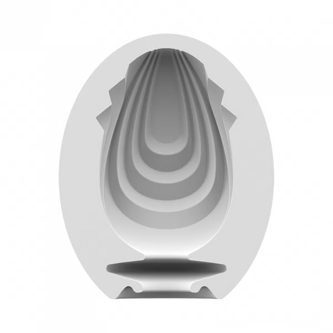 Satisfyer Masturbator Egg Single (Savage) Light Blue