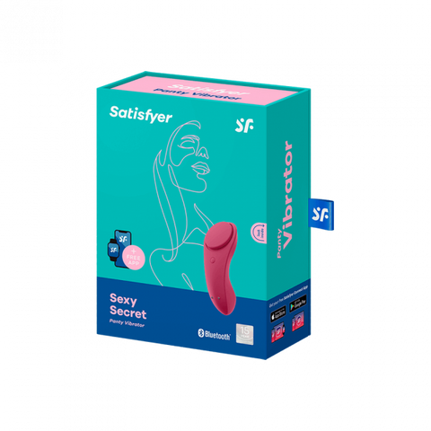 Satisfyer Sexy Secret - Wine Red