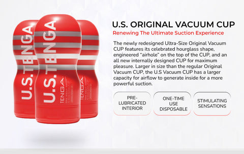 TENGA Original Vacuum Cup U.S.