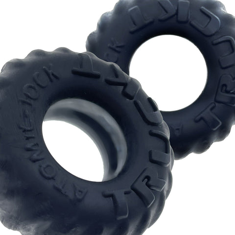 Oxballs TRUCKT, 2-piece cockring - PLUS+SILICONE special edition - NIGHT