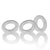 Oxballs WILLY RINGS, 3-pack cockrings - CLEAR