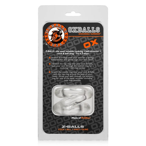 OXBALLS Z-BALLS ballstretcher CLEAR